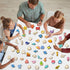 36Pcs 4-8 8-12 gisgfim Wooden Magnet Painting Craft Kit DIY Wooden Ocean Animal Magnets Coloring Arts Crafts for Kids