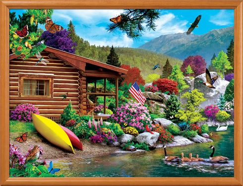 Masterpieces 750 Piece Jigsaw Puzzle - Free to Fly for Adults and Family, 18"x24"