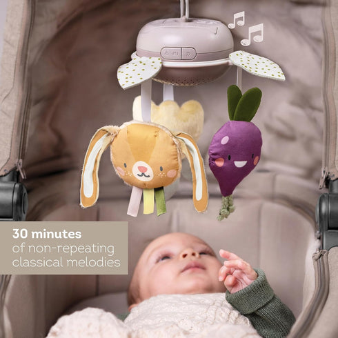 Taf Toys Garden Musical Mobile for Crib with Classical Melodies, Soft Hanging Toys, Promotes Motor Skills & Emotional