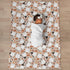 Selgkds 60x80inch Halloween Cats Witch Bats Rainbow Baby Blankets for Girl Boy Pastel Fall Autumn Pumpkin Boho Floral