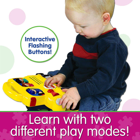 The Learning Journey Early Learning - Wheels On the Bus, Baby & Toddler Toys for Boys & Girls 12 Months+