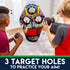 Franklin Sports Kids Football Target Toss Game, Inflatable Throwing Target Toy with Soft Mini Footballs