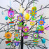 24 Sets Summer Winlyn Potted Flower Craft Kits DIY Potted Flower Ornaments Decorations Tulip Sunflower Foam Stickers