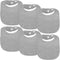 Accmor 6 Pack Muslin Baby Bibs for Boys Girls, Soft Cotton Baby