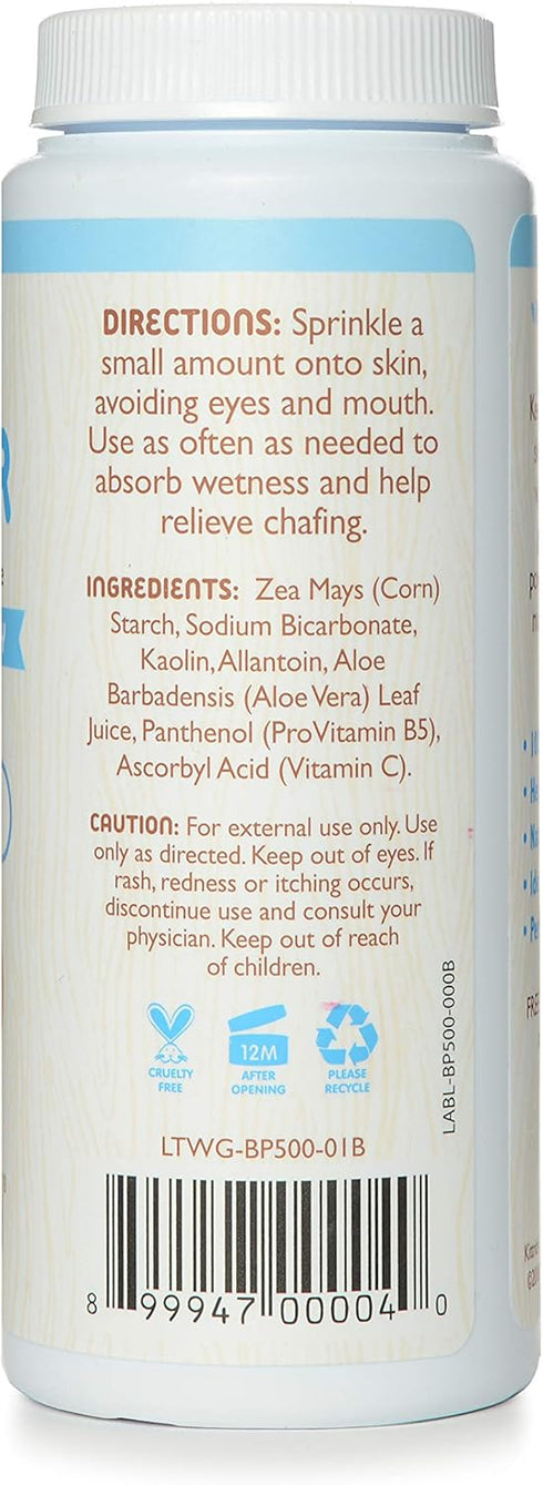 Little Twig Baby Powder, 4.5 oz - Natural Plant Derived Formula, Talc-Free, Fragrance-Free