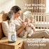 Quick-Heat Baby Bottle Warmer for Breastmilk & Formula - Timer & Keep Warm Function