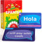 Spanish Conversational Phrase Flash Cards - 75 Beginner Sayings for Travel, Educational Language Learning