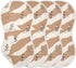 tplaotee 22x11in Skiing Brown Cotton burping Cloths for Babies Soft and Absorbent? Baby wash Cloth for Newborns boy