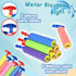 DraMosary Water Blaster Soaker Guns, 6 Pcs Colorful Foam Water Squirters, Water Shooters for Kids Bulk Summer Outdoor Swimming Water Game Fighting Play Toys