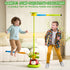 Pobaiyi 5 1 4-8 8-13 in Musical Jump Toys, Toss Ring Game Stomping Launch Rocket Launcher for Kids, Obstacle Avoidance
