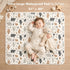 Baby Waterproof Bed Pad Washable Mattress Pad Reusable Underpads Bed Wetting Incontinence Cover for Baby Toddler