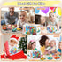 1-3, 6-9-12-18 Set, 1st 1-2 Press to Go Friction Inertia Car, Animal Toddler Toy Cars Infant Month Play Figure Vehicle