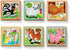 Melissa & Doug Farm Wooden Cube Puzzle - 6 Puzzles in 1 (16 pcs) - FSC Certified