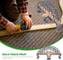 Wooden Train Bridge Model - Track Accessories for Kids' Railway Layouts