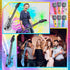 24 Set 12 12 1 Pcs Colorful Inflatable Instruments Rock Star Toy Including Pcs Plastic Microphones, Inflatable Guitars