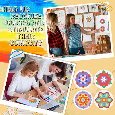 Vertintong 48 24 Pcs Sand Painting Mandala Coloring Craft Kits Mandala Sand Art Kits Pictures with Sands Options