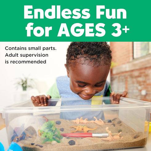 Creativity for Kids Sensory Bin: Dinosaur Dig - Dinosaur Toys for Kids Ages 3-5+, Preschool Learning Activities