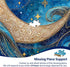 1000 Piece Puzzle for Adults - Waves Stars and Moon Jigsaw Puzzles - Impossible Hard Difficult Challenging Jigsaw