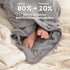 Momcozy Baby Hooded Towel, 8-Piece Bath Washcloth Set for Boys or Girls, Shower Gift