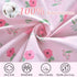 david's kids 100% Cotton Baby Swaddle Wrap, 0-6 Months, Soft Breathable Adjustable Sleep Sacks for Boys Girls, Floral