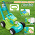 CRATIVWOOD 3-in-1 10 3-8, Summer 3 4 5 6 7 8 Bubble Lawn Mower for Kids, Bubble Machine Blower with Bubble Solution
