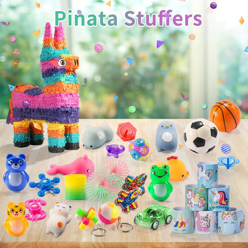 57PCS 8-12 4-8 3-5 Treasure Chest for Kids Small Prizes Party Favors for Kids Rewards, Treasure Box Fidget Toys