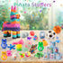 57PCS 8-12 4-8 3-5 Treasure Chest for Kids Small Prizes Party Favors for Kids Rewards, Treasure Box Fidget Toys