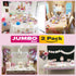 Lifestyle Extra-Large 2 Pack Unicorn Tablecloth - 108"x54" Disposable Table Cover for Birthday Party & Baby Shower
