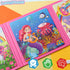 LovesTown Magnetic Travel Puzzles Book - Fairytale Magnetic Puzzles for Toddlers Learning