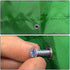 Swing Set Replacement Tarp, 52" x 89" Waterproof Canopy Cover for Kids Playground Roof, Outdoor Swing (Green&Blue&Red)