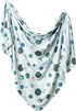 Copper Pearl Large Premium Knit Baby Swaddle Receiving Blanket Lunar