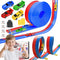 20ft Flexible Race Track for Kids with 4 Pull-Back Cars & Portable