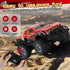 2.4GHz 1:20 Remote Control Cool Off-Road Vehicle Truck, RC Car with LED Lights, Scale Off-Road Vehicle, Red RC