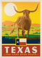 MyPuzzle Texas Vintage Poster, The Lone Star State, Premium 1000 Piece Jigsaw Puzzle for Adults