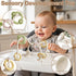 bonfaran Set 6+ 1 2 3 Baby Montessori Toy, High Chair Suction Cup Toy and Teething Toy - Table Toy & Pop-it Fidget