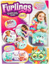 Furlings 13" 80+ 3+ Finley - Interactive Plush Toy, Sounds & Animations, Gift for Girls & Boys
