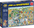 Jumbo Jan Van Haasteren - 'The Winery' Unique Comic Fun Jigsaw Puzzle for Adults, 1000 Piece