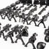 83 Pcs US Army Toy Soldiers Figures Battle Toy Set, Military Weapon Pack Compatible with Major Brand Building Blocks