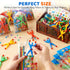 50PCS Set 3+, Shindel Stretchy Wall Climbers for Easter Egg Fillers, Climbing Man Sticky Toy Fidget Toys Party Favors