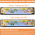 UPINS Harmonica for Kids Adults Beginners, Bulk 4Pcs Cartoon Printed Key of C 16 Hole Harmonica Toy
