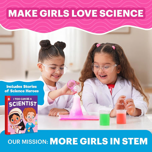 3-5 3-4-5 100+ Doctor Jupiter Preschool Science Kit for Girls Ages | Toddler Learning Activities, Birthday Gift Ideas