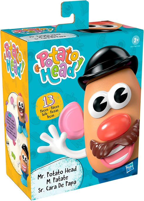 Set 13 2 Mr. Potato Head Mr. Potato Head with Parts and Pieces, Toddler and Preschool Toys for Year Old Boys and Girls