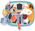 Quercetti Play Montessori Toys, Educational Magnetic Puzzle Set with 2 Backgrounds and 12 Magnet Pieces for Ages 3-6
