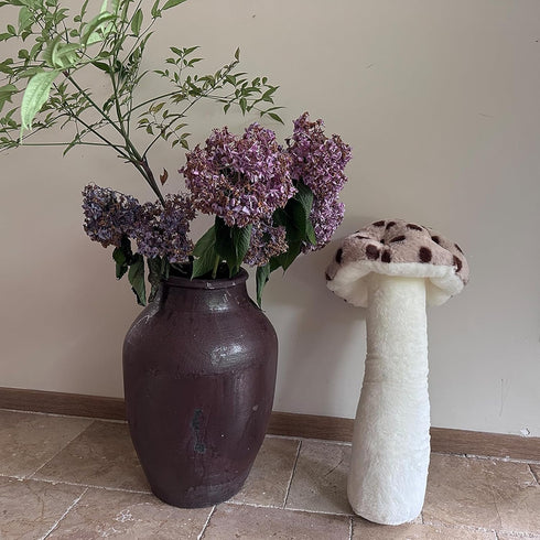 Hofun4U 30 inch Mushroom Plush Pillow - Mushroom Shaped Stuffed Long Pillow - Mushroom Stuffed Pillow - Christmas