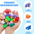 36 3D Set, 36 3D JOYIN Pcs Mini Printed Mix Animals Different Animals Printed Toys - Cute Articulated Flexible