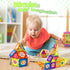 ST4 112 3D 4-8, 3-5 Contixo Magnetic Tiles - PCs Building Blocks STEM Construction Creativity, Imagination