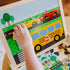 Melissa & Doug Wooden Magnetic Matching Picture Game - 119 Magnets and Scene Cards for Interactive Play