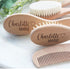 Personalized Wooden Baby Hair Brush - Perfect Gift for Baby Girls