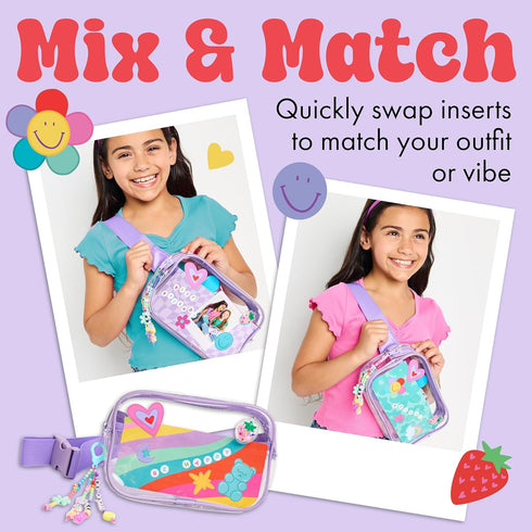6+) Creativity for Kids Chic Boutique Belt Bag: DIY Girls Fashion Kit, Arts and Crafts Kit, Birthday Gifts for Girls