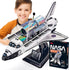 NASA Space Shuttle Discovery 3D Puzzles for Kids and Adults, Rocket Ship Building Toys for Ages 5-14, 126 Pieces